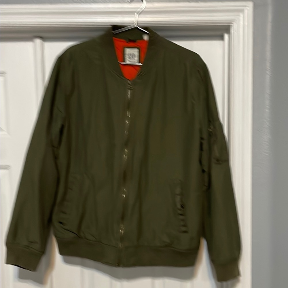 Gap Men's Olive Bomber Jacket